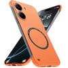 Magnetic Slim for Xiaomi POCO X7 Pro X7Pro Frameless Cases Lightweight Matte Anti-Scratch Hard Cover Borderless Shockproof Armor