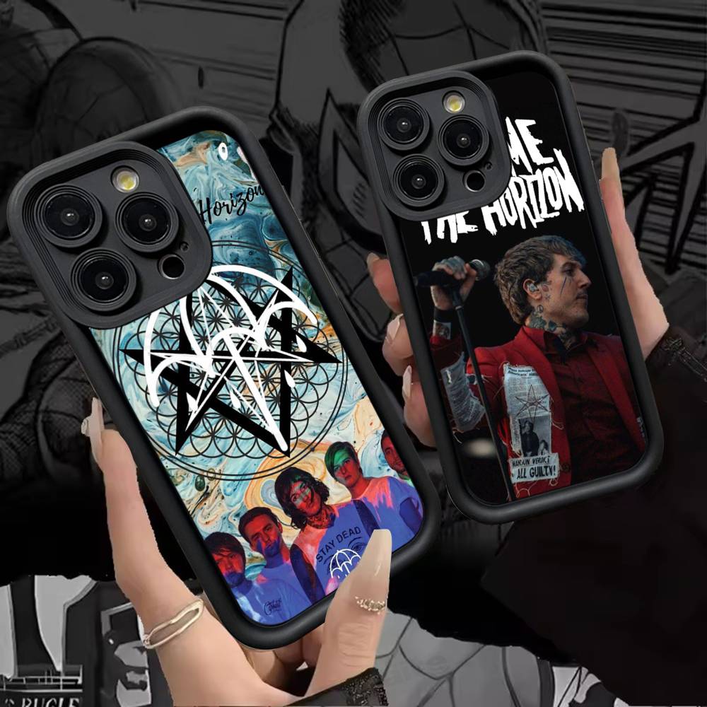 Чехол для телефона Band B-Bring Me The H-Horizon Для IPhone 17 16 15 14 13 12 11 Pro Max Mini Plus Мягкая задняя крышка из ТПУ