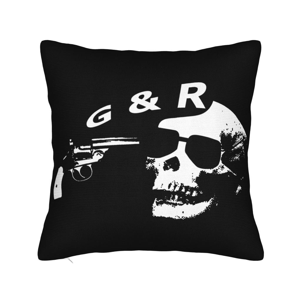 Музыкальная группа Rock G-Guns N Roses Наволочка Мягкая Ткань Чехол для Подушки Декор Чехол для Декоративной Подушки Дом Квадратный 18''