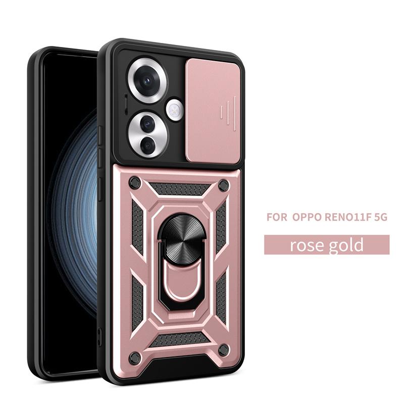Чехол для OPPO Reno11F 5G Чехол Слайд Защита камеры Защита Броня Противоударный Чехол для OPPO Reno11 F Reno 11F 11 F 5G Задняя крышка