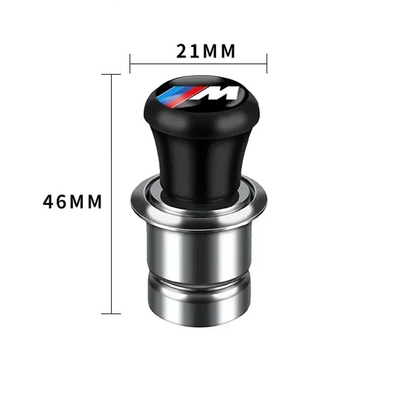 X5 X7 For BMW 1Pcs Auto Interior Cigarette Lighter Power Plug Emblem for BMW M Performance M5 320 325 E28 E30 E34 E36 E39 E46 X5