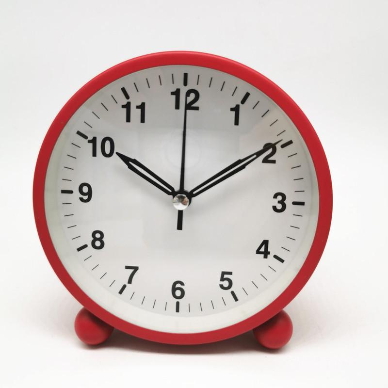 Creative 45inch Metal Bedside Clock With Alarm And Light For Home Office Use