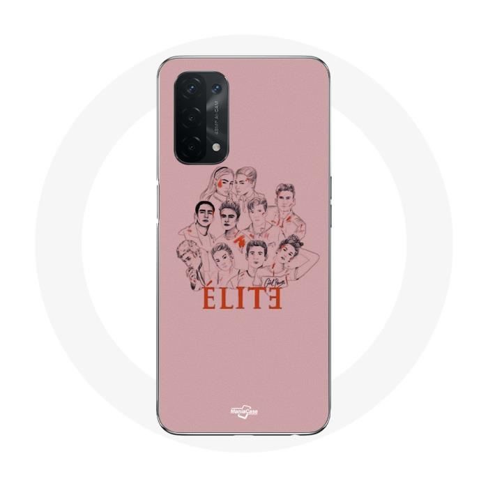 Case - Oppo - A54 5G - Flexible - Pink - Displays Fanart Characters Logo