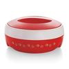 Insulated Hot Food Casserole For Family Meals With Easy Grip Lid And Red Durable Body For Daily Use