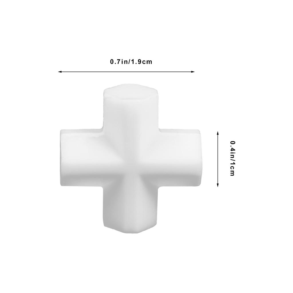 Magnetic Stirrer Bar For Mixer Stirring Rods PTFE Cross Shape Stir Plate Bars High Temperature Resistance Laboratory Mixing
