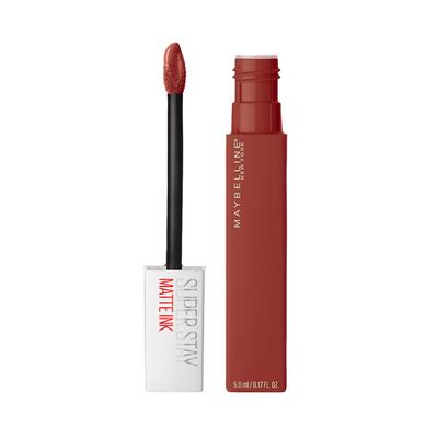 Жидкая матовая помада New York Superstay Matte Ink 245 Seeker 5 мл Стойкая 16-часовая носка Не отпечатывается Насыщенный матовый цвет губ
