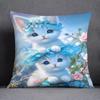 High-value Fox Cat Pillowcase Car Ornaments Office Living Room Sofa Home Pillowcase