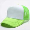 Truck hat sponge mesh hat printed logo light board cap sun protection breathable sun hat sun hat embroidery