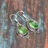 Перидот, ювелирные серьги ручной работы из стерлингового серебра 925 пробы с драгоценными камнями для женщин