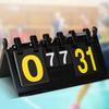 4-Digit Digital Flip Scoreboard Waterproof Tabletop Scoreboard Sports Scoreboard  Outdoor Sports