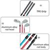 Регулируемая клюшка для гольфа Телескопическая режущая штанга из алюминиевого сплава Левая Правая Гольф