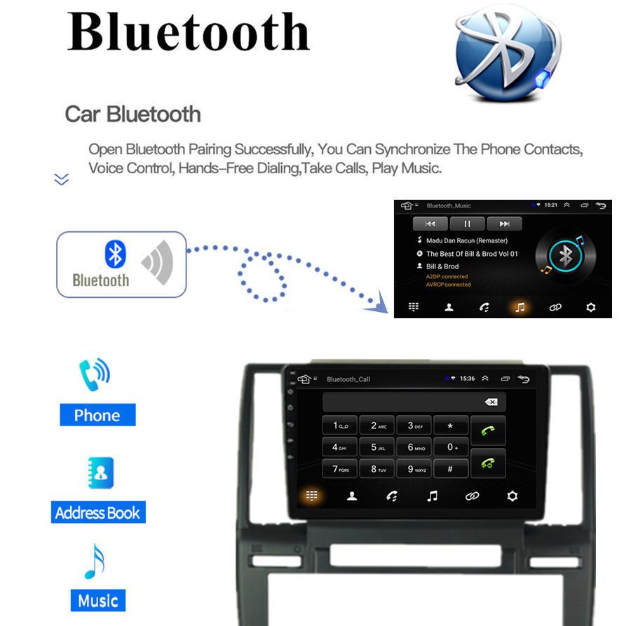 9'' Android 11 1+16 ГБ Автомагнитола Радио Навигация WIFI Для Land Rover Freelander 2006-12