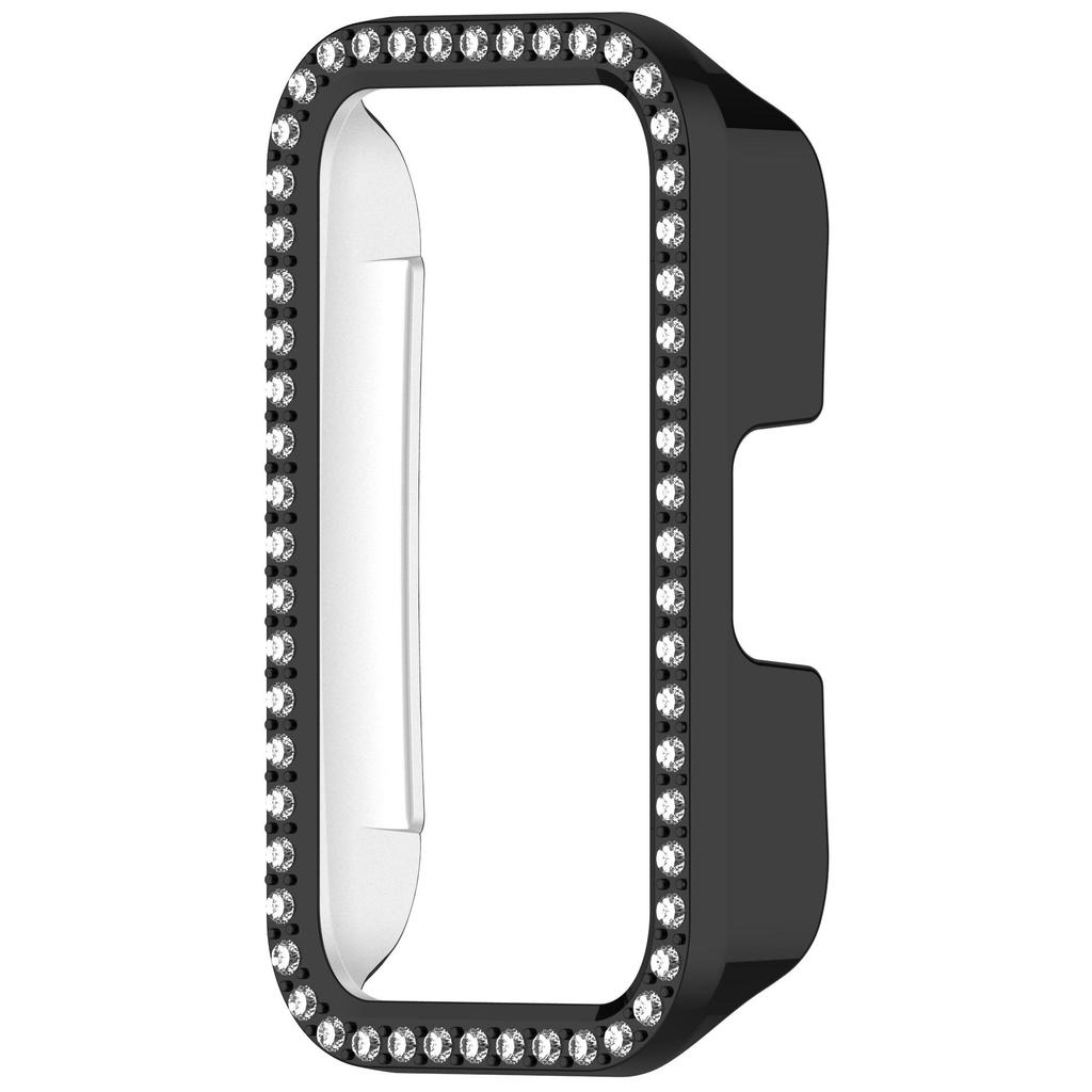 Чехол-бампер с бриллиантовым кристаллом для HUAWEI Band 10 9 8, полузащитный, устойчивый к царапинам, защитная рамка, крышка края