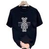 Short Sleeve Cotton Men'S Printed T-Shirt Trend Men'S And Women'S Versatile Crew Neck T-Shirt Men'S
