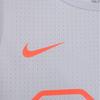 Nike Логотип печати прямого покроя дышащий баскетбольный жилет мужской жилет белый 848542-043