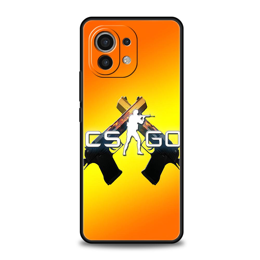 Чехол для телефона Hot Game Counter Strike CS GO для Xiaomi Poco F6 F5 F4 F3 X6 X5 X4 X3 NFC M5 M4 M3 C51 C50 C55 GT 5G Силиконовая крышка