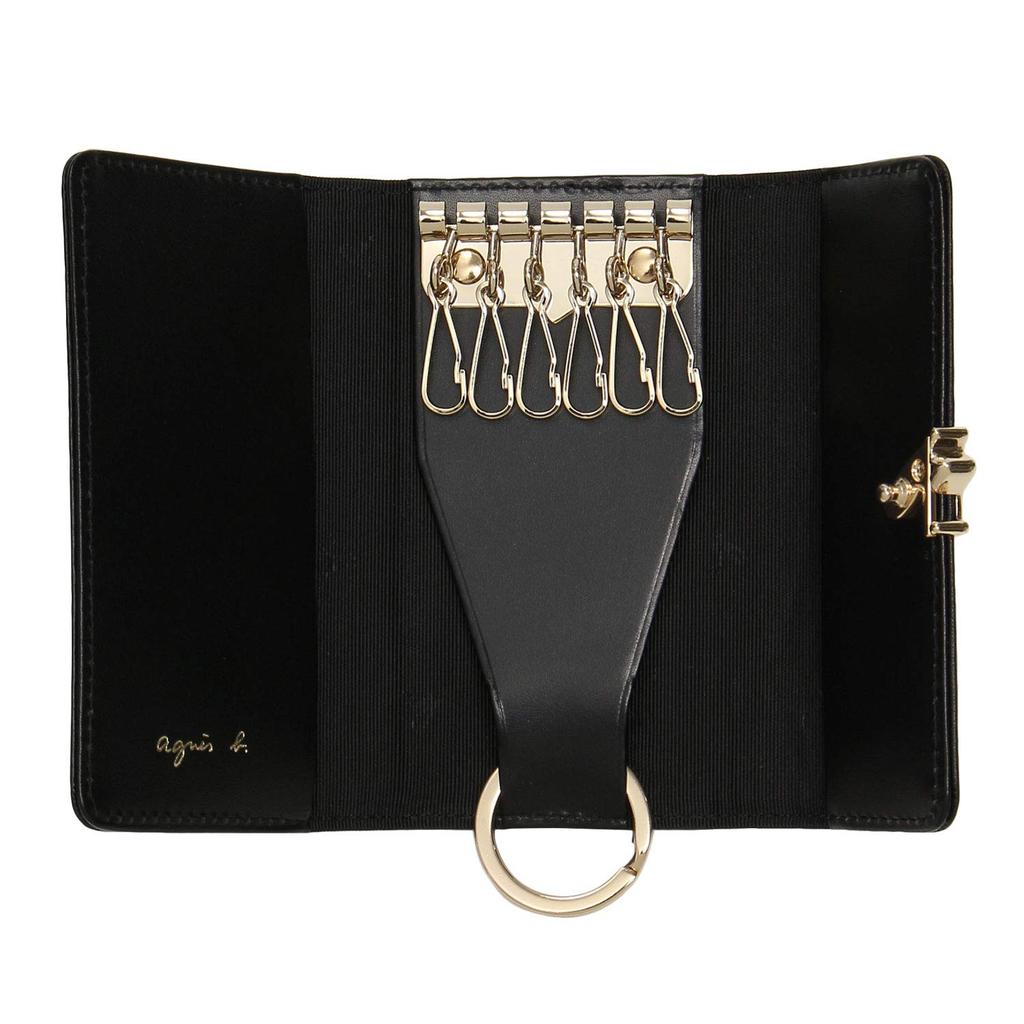 VOYAGE FEMME key case [Agnès b.] [Wrapped] agnès b. IW03C-03 (black)
