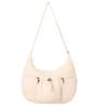 Shoulder Bag for 49928 [ZUCCHERO] Women, Small, Lightweight, Water-repellent, Nylon, Zucchero, Gift, (ivory)