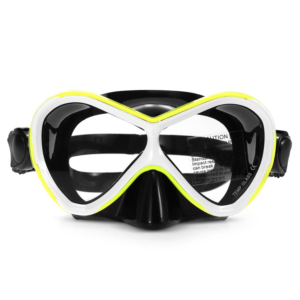 Kids Professional Swimming Goggles with Dry Snorkel Tube Set Anti Fog Goggles for Scuba Snorkel