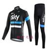 Mens Womens Cycling Jersey Set Long Sleeve Mountain Road Bike Outfit Breathable Quick Dry