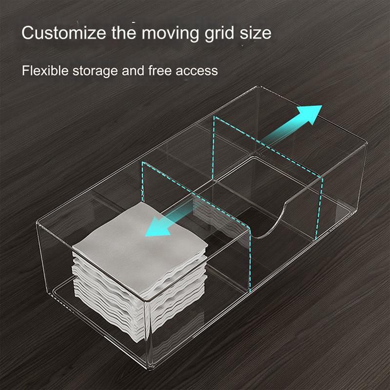 Ящик для хранения зеркального шкафа, стойка для хранения косметики и помады, организация рабочего стола в ванной, многослойный ящик для хранения с выдвижными ящиками