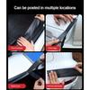3D Carbon Fiber Sticker Tape Car Wrap Threshold Protective Film Anti Scratch Waterproof Matte Black Nano Sticker For Car BodyPinstriping Tape 3