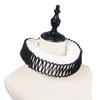 Victorian Costume Neck Ruffled Collar Detachable Circus Clowns Ruff Collar  Cosplay