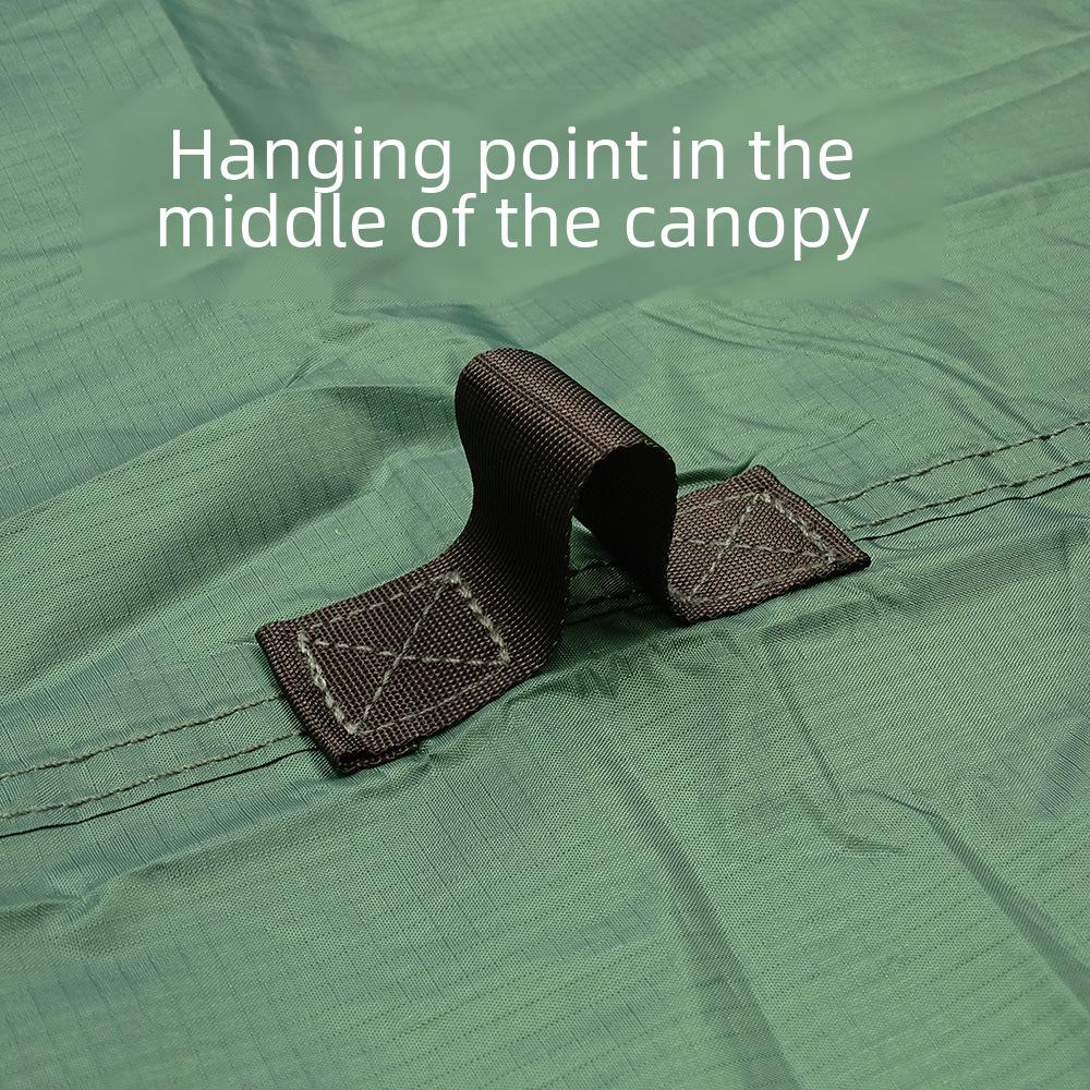 19-точечный многофункциональный тент с серебряным покрытием, устойчивый к разрывам - защита от дождя и солнца для кемпинга