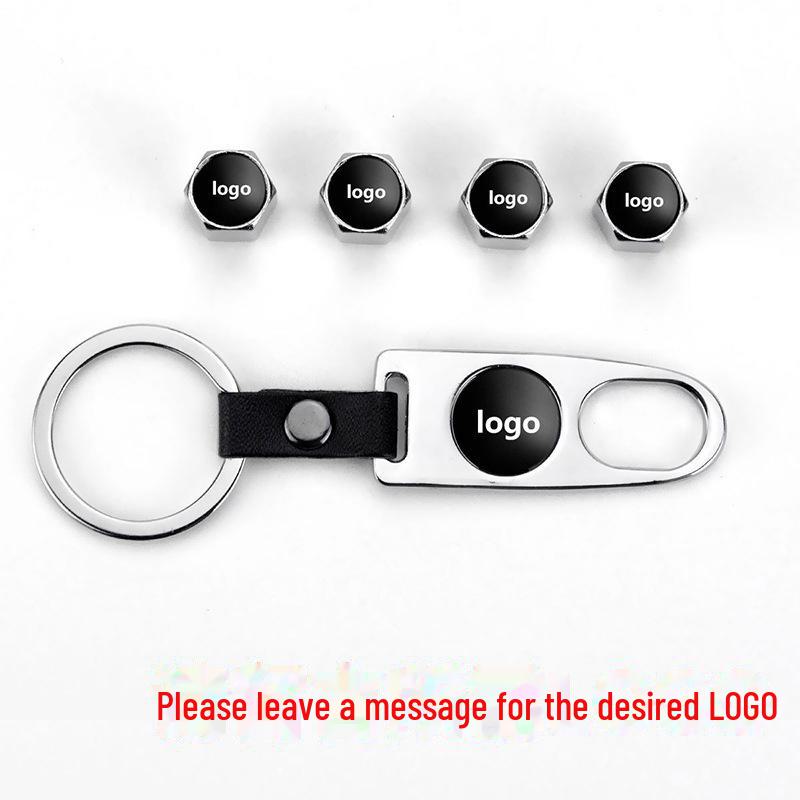 Персонализированные противоугонные колпачки для автомобильных шин с кожаной пряжкой