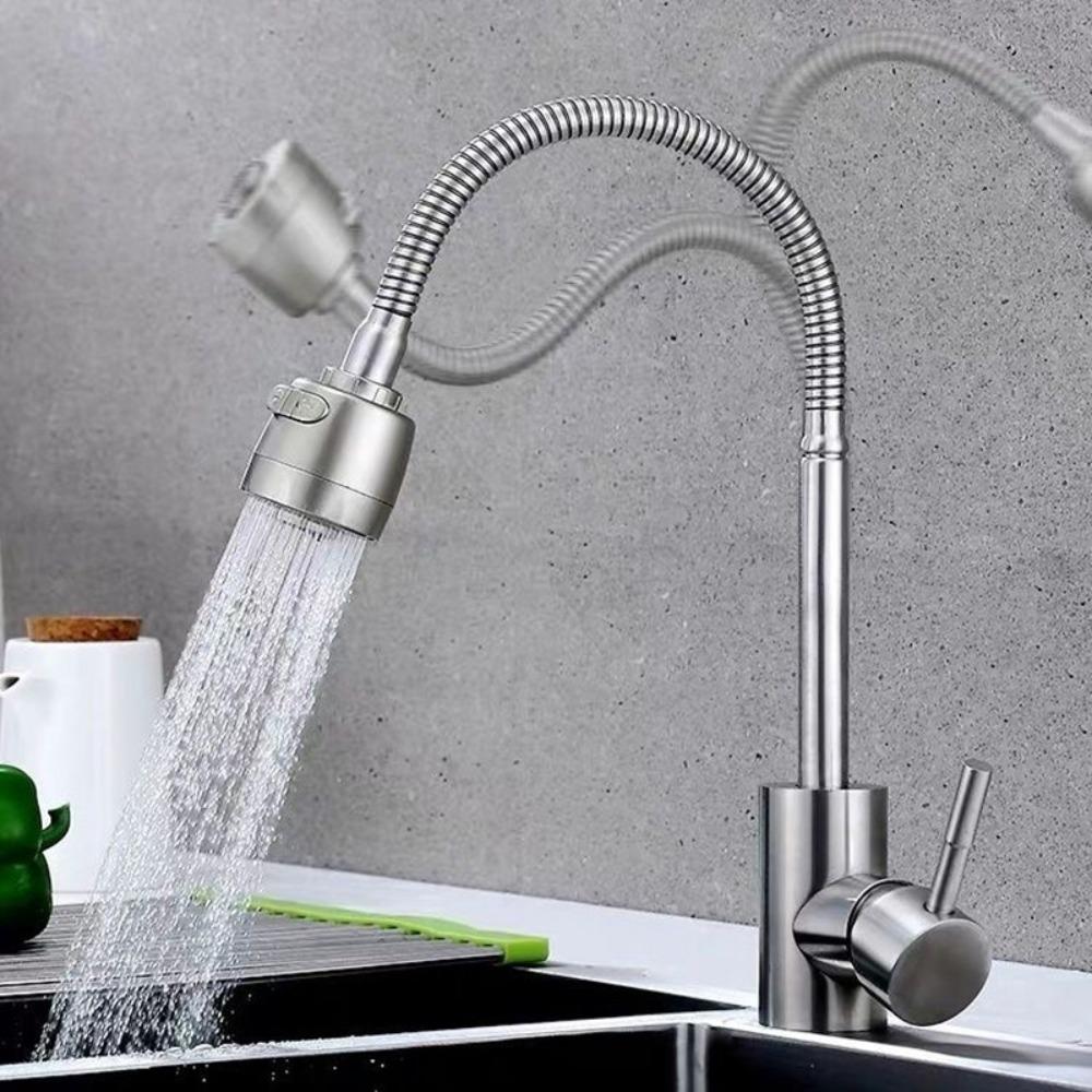 Universal Kitchen Faucet Adjustable Mode Sink Water Tap Easy To Stall Kitchen Water Tap Balcony