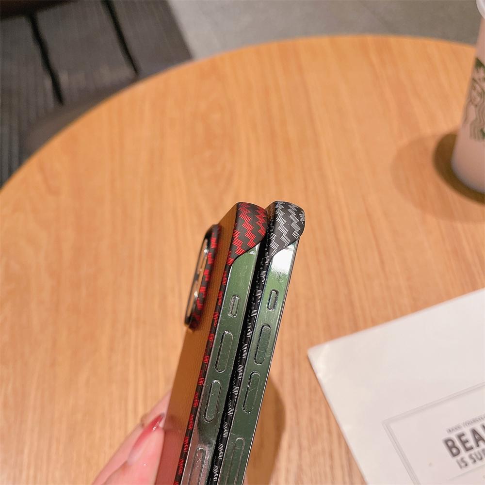 Матовый безрамочный чехол из углеродного волокна для Iphone 12 13 Mini 11 Pro Max X Xs Xr 7 8 Plus Se 3 Business, противоударный ультратонкий чехол