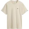 Plain Round Neck Pullover Short Sleeve T-Shirt Men Tops Light-Brown VN0A3CZEZO2