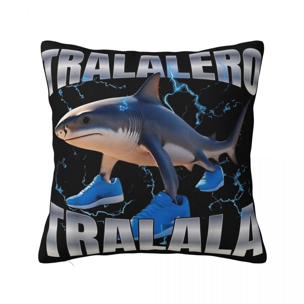 Тун Тун Тун Площадь Сахур Наволочки Итальянский Мозг-Гниль Мем Чехол на Подушку Винтажный Полиэстер Декор Наволочка для Гостиной