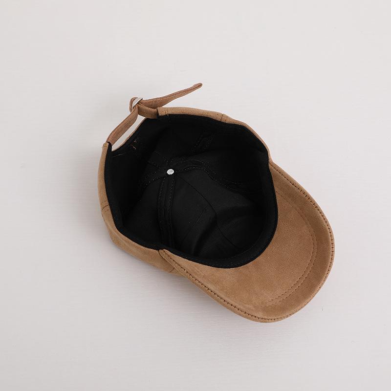 Весна Осень Детская бейсболка Замшевая кепка с буквами Детская шапка для отдыха на природе Повседневная для мальчиков и девочек Дети Регулируемые козырьки от солнца