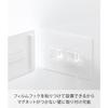 Yamazaki Film Hook Kitchen Shelf Wide White W50xD15.1xH10cm Tower 10410 (1 count)