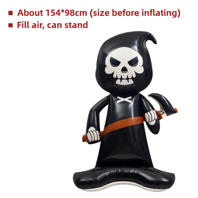 4D Pumpkin Foil Balloon for Halloween Thanksgiving Party Decoration Multi-color Durable Indoor Outdoor ForBirthday Celebration