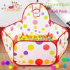 Складная детская игрушечная палатка Little Fat Baby с бассейном с шариками и рамой для стрельбы