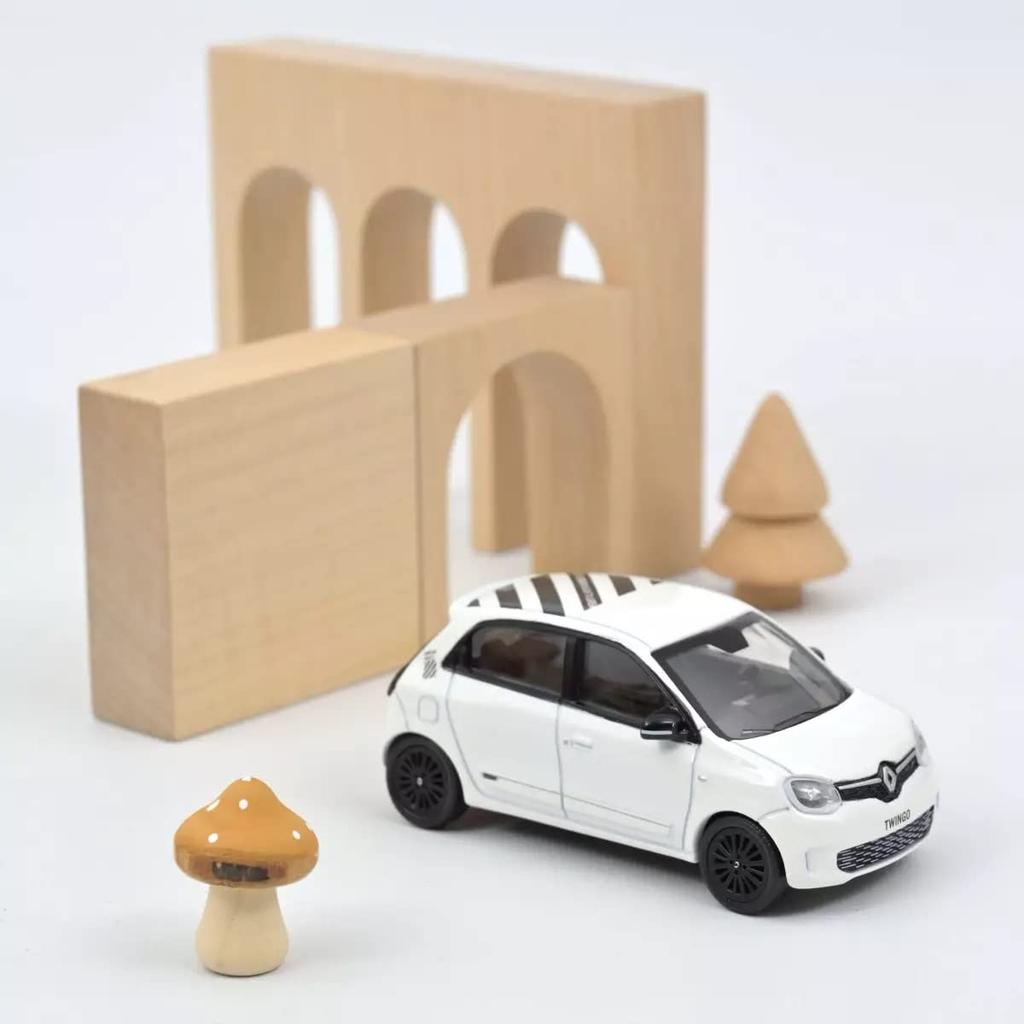 NOREV Renault Twingo Miniature Car 1/43 Renault TWINGO URBAN NIGHT 2021 (White)