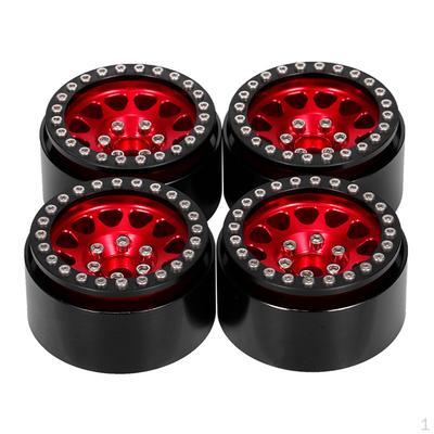 Набор из 4 металлических дисков 1,9" для радиоуправляемых машин Axial SCX10 II 90046 D90 HSP