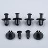 50 шт. черных автомобильных крепежных зажимов с отверстием 8 мм, зажимов-фиксаторов для Hyundai/Mazda/Honda/Nissan