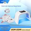 Складная семицветная световая панель для омоложения кожи, спектрометр, бьюти-устройство