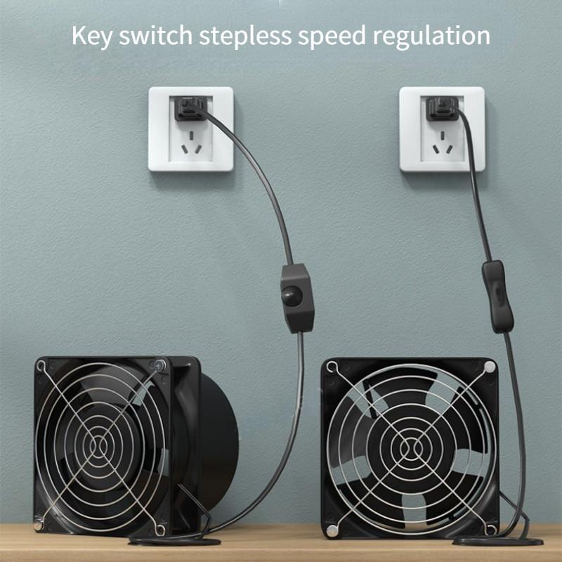 Регулируемая скорость Поглотитель припоя ESD Вентилятор-вытяжка дыма Труба Воздуховод Вытяжной вентилятор Бытовой Труба Труба Вентиляционный вентилятор 12*12*3.8см