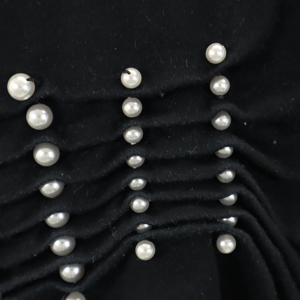 Noir Kei Ninomiya Short Sleeve T-shirt M Black Pearl Women Used