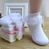 Baby Girl Socks Lovely Solid Color Breathable Princess Short Socks