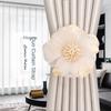 Magnetic Curtain Strap Flower Shape Curtain Fixer Clip Curtain Hanging Rope  Home Decoration