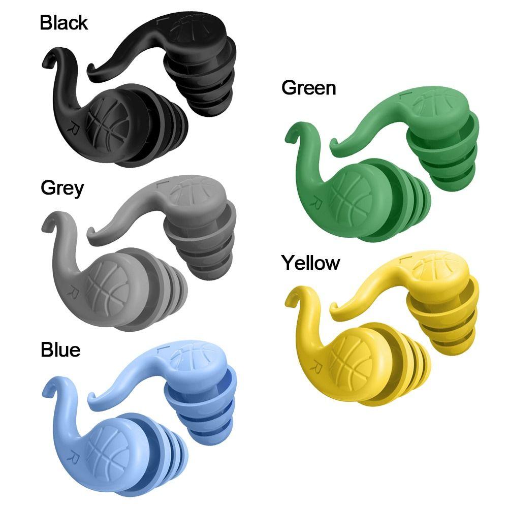 Водонепроницаемые беруши для водных видов спорта, многоразовые беруши для блокировки звука, мягкие беруши для сна