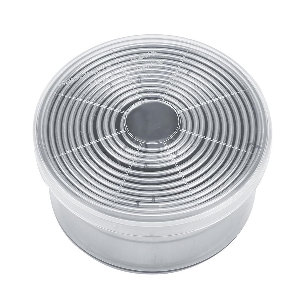 12PCS Stainless Steel Round Cutters Pastry for Baking Dough Mousse Cake Pizza with Premium Rustproof Cylindrical Design