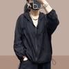 Spring and Summer Ladies Loose Large Size Casual Lightweight Breathable Cool Jacket Sunscreen Cardigan