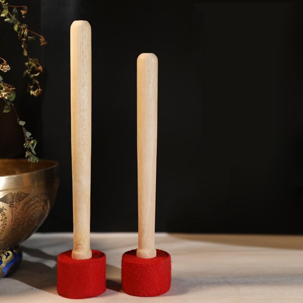 Поющая чаша для йоги, силиконовая палочка, деревянный молоток ручной работы, тибетская чаша для медитации, молоток, украшение для дома, лечебный подарок