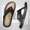 Fashion Flip Flops Summer Mens Slippers Casual Shoes Beach Sandals Outdoor Slides Walking Comfort Designer Fashion Luxury Leather
